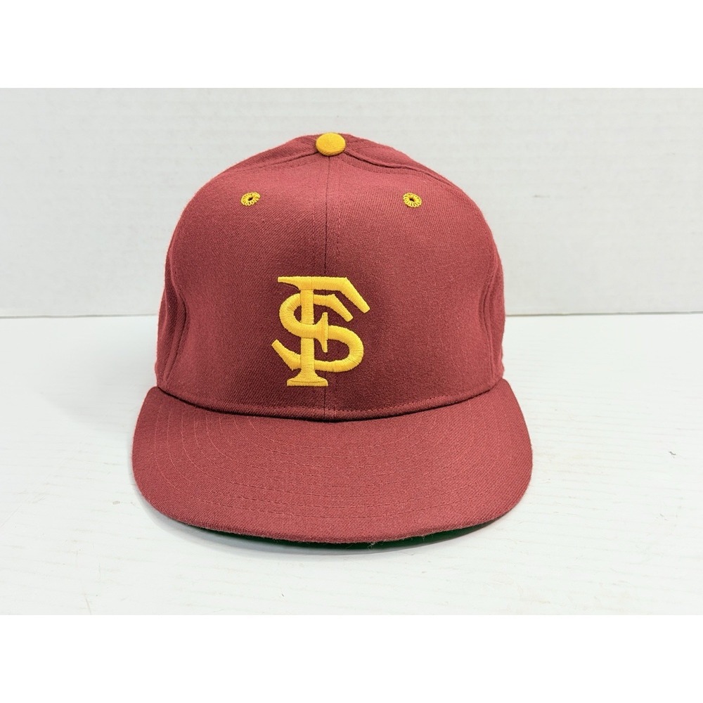 Vintage New Era Pro Model Florida State Seminoles Fitted Hat USA 6 7/8